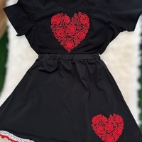 Пола  Сърце от Рози