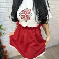 Дамска тениска с бродерия 3