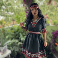 рокля с етно мотиви 26
