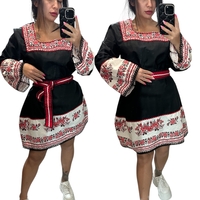 рокля с етно мотиви 41