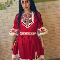 рокля с етно мотиви 50