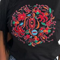 Тениска с бродерия „Самоковска магия“ 🌺