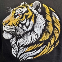 🐅 Тениска с бродерия „Тигър“