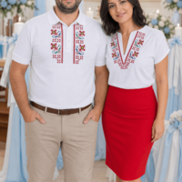 Дамска  тениска с тракийска шевица„Тракия“