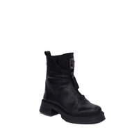 Women's casual boots /natural leather/black/76-70