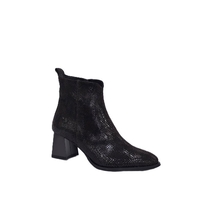 Дамски елегантни боти/ естествена  кожа / 74-15/кафяво