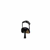 Women's elegant sandals /natural leather/757-06/black