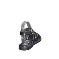 Women's sandal / genuine leather / 758/black