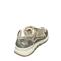 Women's sneakers / genuine leather / anatomical insole / 720-35 / gold