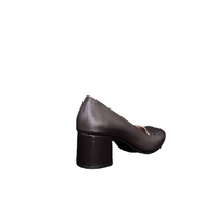 Ladies' elegant shoes / genuine leather /717-33/brown