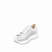 Дамски сникърс /естествена кожа/анатомична стелка/767/сребро