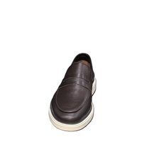 Men's moccasins/ loafers/ genuine leather/702-3/brown