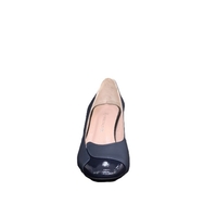 Women's elegant shoes / genuine leather /717-33/blue