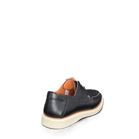 Men's moccasins/ loafers/ genuine leather/77-40/black