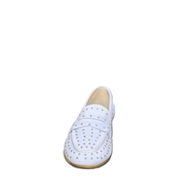 Дамски мокасини / лоуфъри /естествена кожа /78-67/бебешко синьо