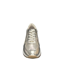 Women's sneakers / genuine leather / anatomical insole / 720-35 / gold