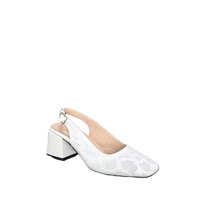 Women's elegant shoes/natural leather/75-14/white