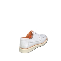 Men's moccasins/ loafers/ genuine leather/77-40/white