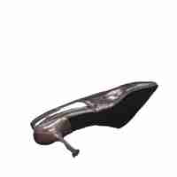 Women's elegant shoes / eco leather / 755-2/brown