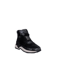 Women's casual boots / genuine leather / 735-05 / black