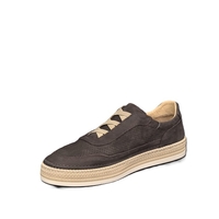 Мъжки сникърс / кец / естествена кожа / 70-02 / кафяво /анатомична стелка