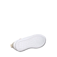 Дамски кец/сникърс/естествена кожа/7120/бяло+бежаво/анатомична стелка