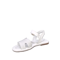 Women's sandals / genuine leather / 7296/white