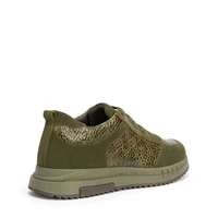 Women's sneakers / genuine leather / 724-41 / green / anatomic insole