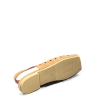 Women's moccasins/slippers/genuine leather/716-42/taba