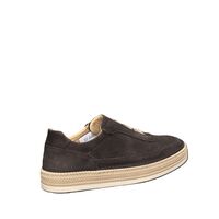 Мъжки сникърс / кец / естествена кожа / 70-02 / кафяво /анатомична стелка