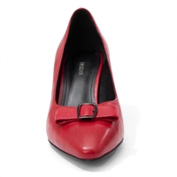Women's elegant shoes / genuine leather / 70-03 / red