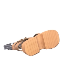 Women's sandals / genuine leather / 72-48 / taba