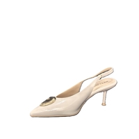 Women's elegant shoes / eco leather / 755-2/beige