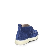 Women's elegant boots /moccasin/ genuine leather/ 70-02/blue