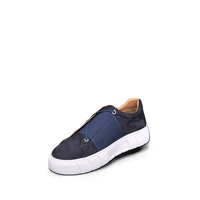 Мъжки сникърс / кец / естествена кожа / 710-85 / синьо