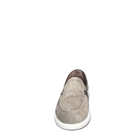 Men's moccasins/ loafers/ genuine leather/74-50/beige+ brown