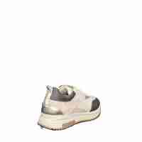 Дамски сникърс/ естествена кожа / 721-39/бежаво+кафяво