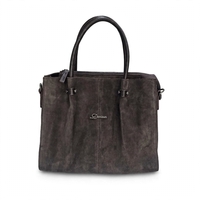 Women's handbags / genuine leather / 761-02 / brown