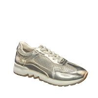 Women's sneakers / genuine leather / anatomical insole / 720-35 / gold