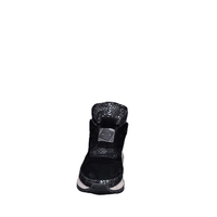 Women's casual boots / genuine leather / 735-05 / black