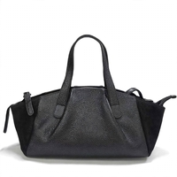 Women's handbag / genuine leather / 761-11 / black