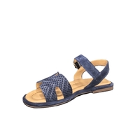 Women's sandals / genuine leather / 7296/blue