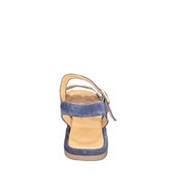 Women's sandals / genuine leather / 7296/blue