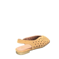 Women's moccasins/slippers/genuine leather/716-42/taba