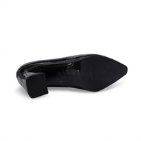 Women's elegant shoes / genuine leather / 717-71 / black