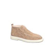 Women's elegant boots /moccasin/ genuine leather/ 70-02/beige