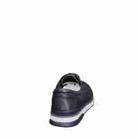 Мъжки мокасини / лоуфъри  / естествена кожа / 7426/синьо/анатомична стелка