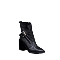 Женские элегантные сапоги / натуральная кожа / 720-88 / черные