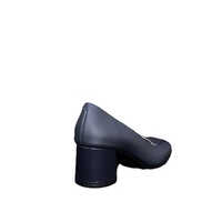 Women's elegant shoes / genuine leather /717-33/blue