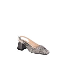 Ladies' elegant shoes / genuine leather /7165/brown/mink